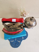 Load image into Gallery viewer, Red Coleman Instant Lite Magic Gas Iron 023
