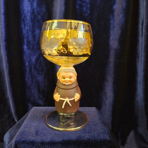 Hummel Monk Friar Wine Glass Goblet #2530