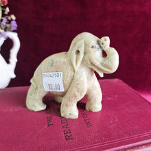 Load image into Gallery viewer, Carved Stone Elephant 42501
