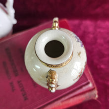 Load image into Gallery viewer, Satsuma Japanese Vase with Floral Design 42507
