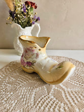 Load image into Gallery viewer, James Kent Staffordshire Old Foley Porcelain Boot Planter #42401
