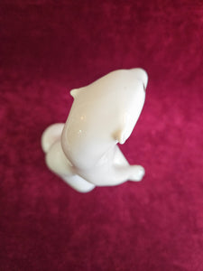Winter Mink Porcelain Figurine Made in USSR 25 08