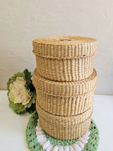 Set of 3 Woven Nesting Baskets with Lids 001