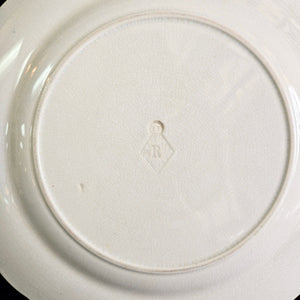 Purple Transferware Plate #42502