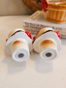 Chickens in a Basket Salt and Pepper Shakers 41407