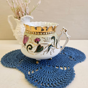 Victorian Footed Moustache Cup #47 2105