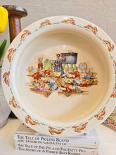 Load image into Gallery viewer, Bunnykins Royal Doulton &quot;School Time&quot; Cereal Rim Bowl 42501
