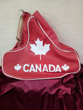 Load image into Gallery viewer, Invictus Size 10.5 Leather Skates with Red Canada Case 42511

