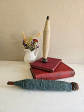 Load image into Gallery viewer, Wooden Yarn Bobbin with Thread 42501
