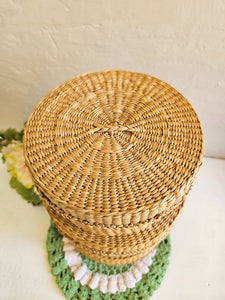 Set of 3 Woven Nesting Baskets with Lids 001