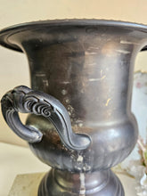 Load image into Gallery viewer, Vintage Elegance Silver Plated on Brass Ice Bucket KF
