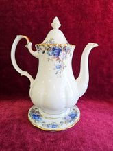 Load image into Gallery viewer, Royal Albert Moonlight Rose Coffee Pot w/ Trivet 1.5L #42509
