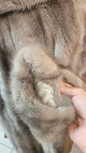 Load image into Gallery viewer, Canadian Mink Mid- Length Fur Coat – Silver Grey – CMB Majestic #42507
