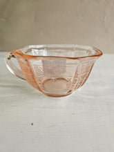 Load image into Gallery viewer, Pink Depression Glass Cup with Handle 42403
