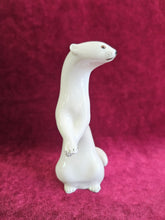Load image into Gallery viewer, Winter Mink Porcelain Figurine Made in USSR 25 08
