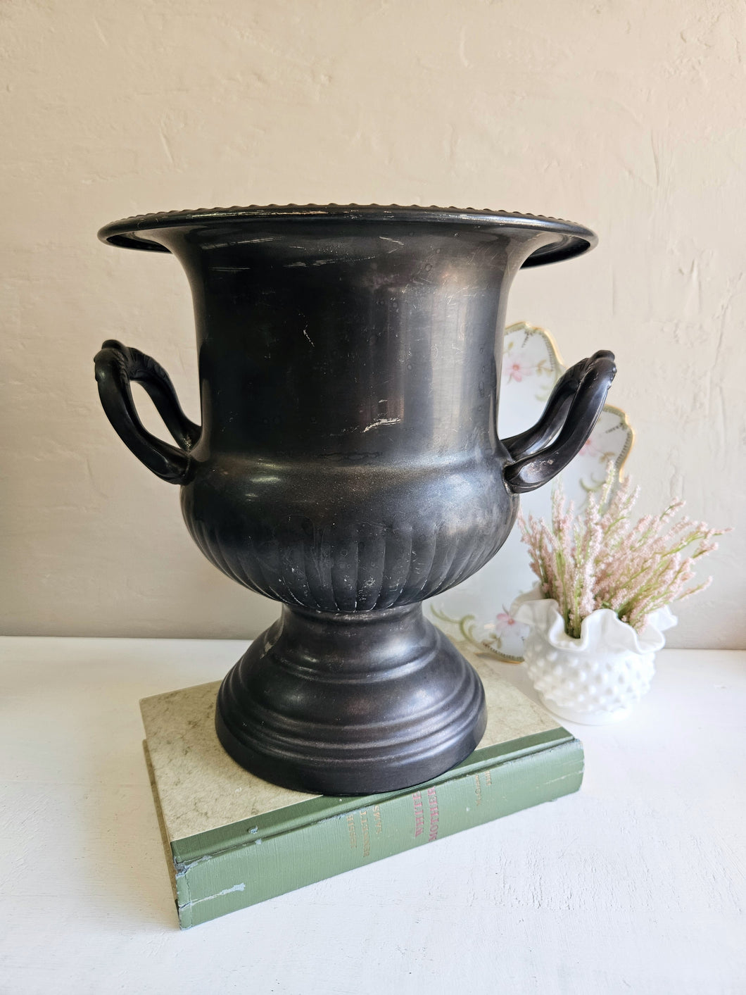 Vintage Elegance Silver Plated on Brass Ice Bucket KF
