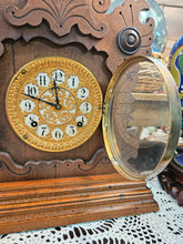 Load image into Gallery viewer, Ansonia Gingerbread Mantle Clock  #42507

