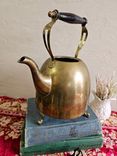 Load image into Gallery viewer, Early Original Antique Brass Soutterware Electric Kettle #42507
