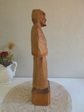 Load image into Gallery viewer, Carved Wood Statue of Woman 2418
