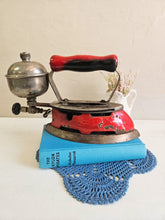 Load image into Gallery viewer, Red Coleman Instant Lite Magic Gas Iron 023

