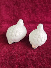 Load image into Gallery viewer, Vintage Aynsley Bone China Quail Salt &amp; Pepper Shakers 954
