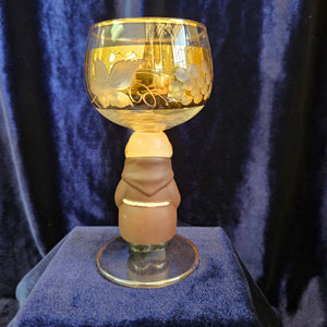 Hummel Monk Friar Wine Glass Goblet #2530
