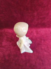 Load image into Gallery viewer, Lladro Sara Girl Holding Hat #56 42506
