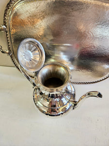 Silverplated 4-piece Coffee Set. 964