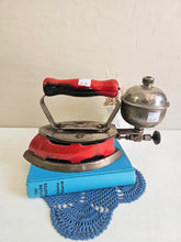 Load image into Gallery viewer, Red Coleman Instant Lite Magic Gas Iron 023

