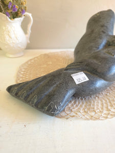 Eskimo Art Stone Carving of Two Seals 42502