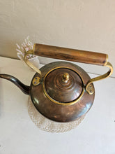 Load image into Gallery viewer, Antique Brass/ Copper Kettle #2379
