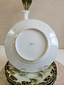 Antique Hand Painted Porcelain Plates 42508