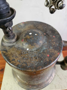 Anitque Brass Clayton & Lambert Blow Torch 42411