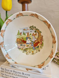 Bunnykins Royal Doulton Large "Picnic Time" Bowl 42410