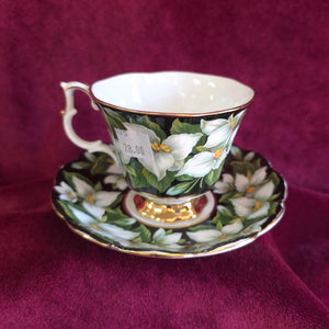 Royal Albert Flora Series “Trillium” Cup and Saucer 025