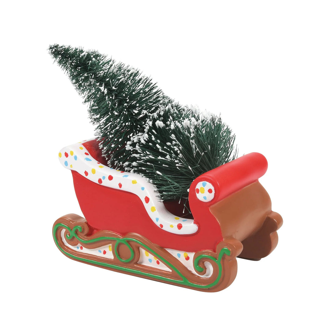 Department 56 Christmas Villages Gingerbread Christmas Sled