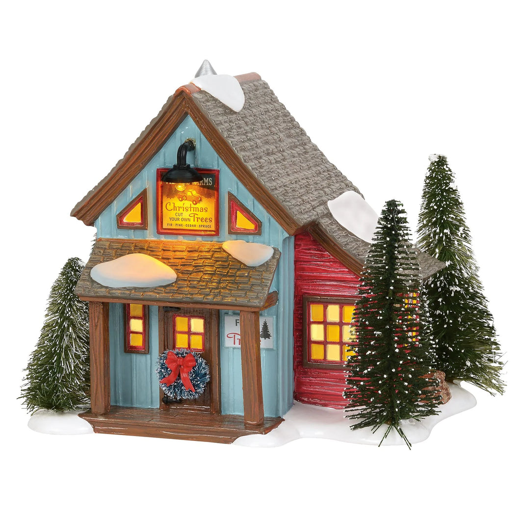 Deparment 56 Christmas Villages Village Farms Tree Lot
