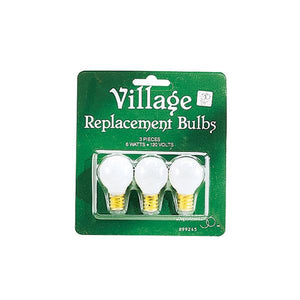 DEPARTMENT 56 Replacement 120V Round Lite Bulb-Set of 3