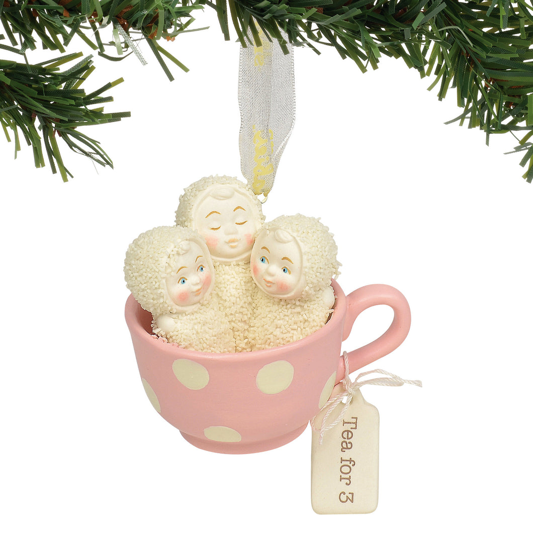 Department 56 Snowbabies Tea for Three Ornament