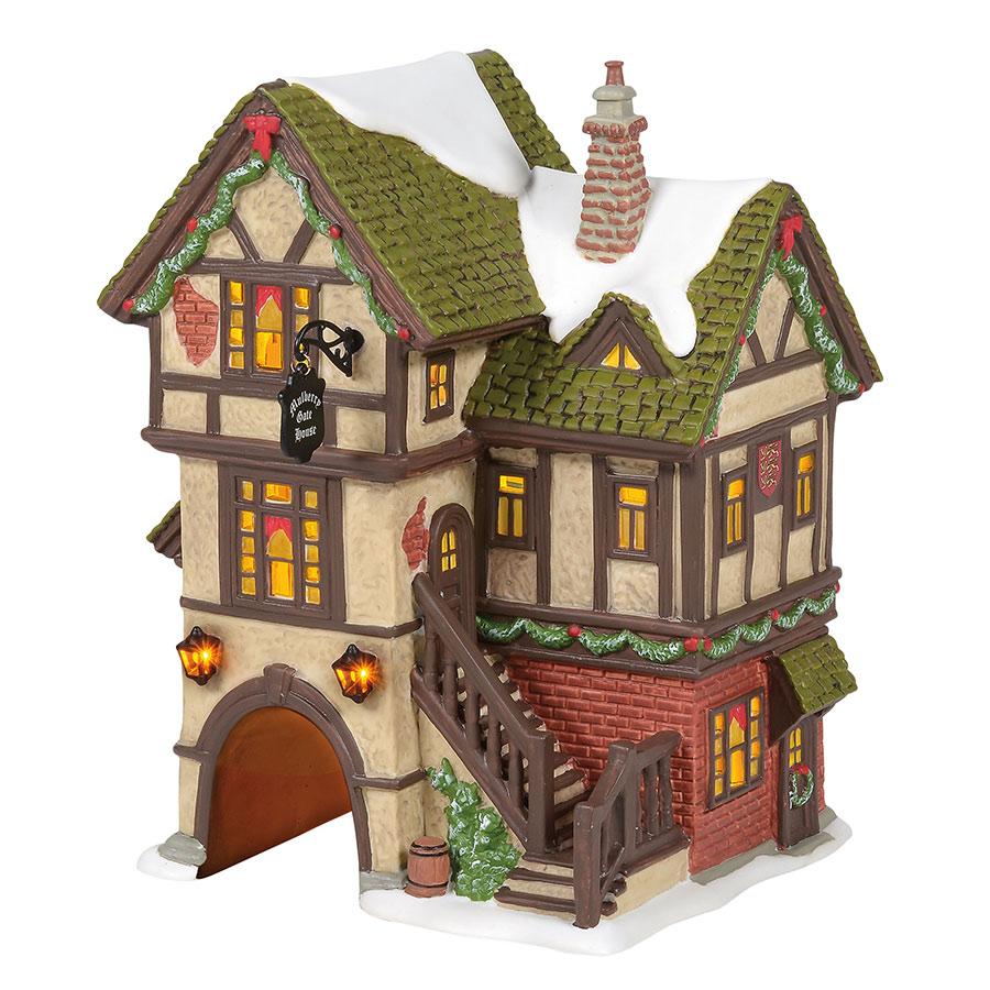 DEPARTMENT 56 DICKENS VILLAGE SERIES THE MULBERRY GATE HOUSE