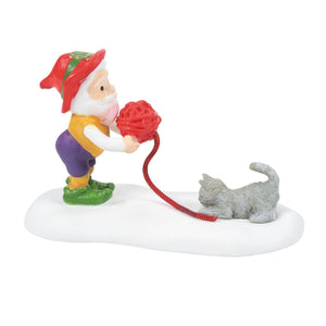 Department 56 Kitten Tested For Best Mittens North Pole Village