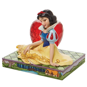 Jim Shore Disney Traditions Snow White and Apple A Tempting Offer