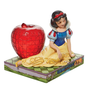 Jim Shore Disney Traditions Snow White and Apple A Tempting Offer