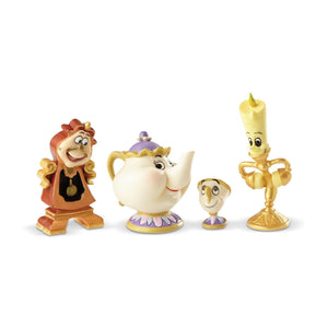 Disney Showcase Collection Beauty and the Beast "Enchanted Objects set"