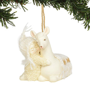 Department 56 Snowbabies "Peaceful Kingdom Llama Ornament"