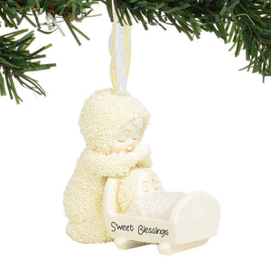 Department 56 Snowbabies " Sweet Blessings Ornament"