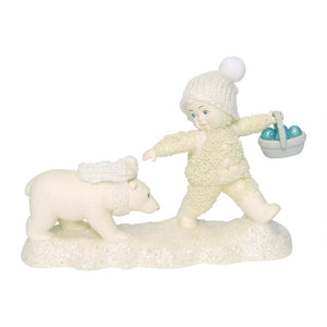 Department 56 Snowbabies "Tag-A-Long Cub"