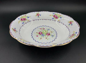 Royal Albert Petit Point Oval Serving Bowl. Made in England